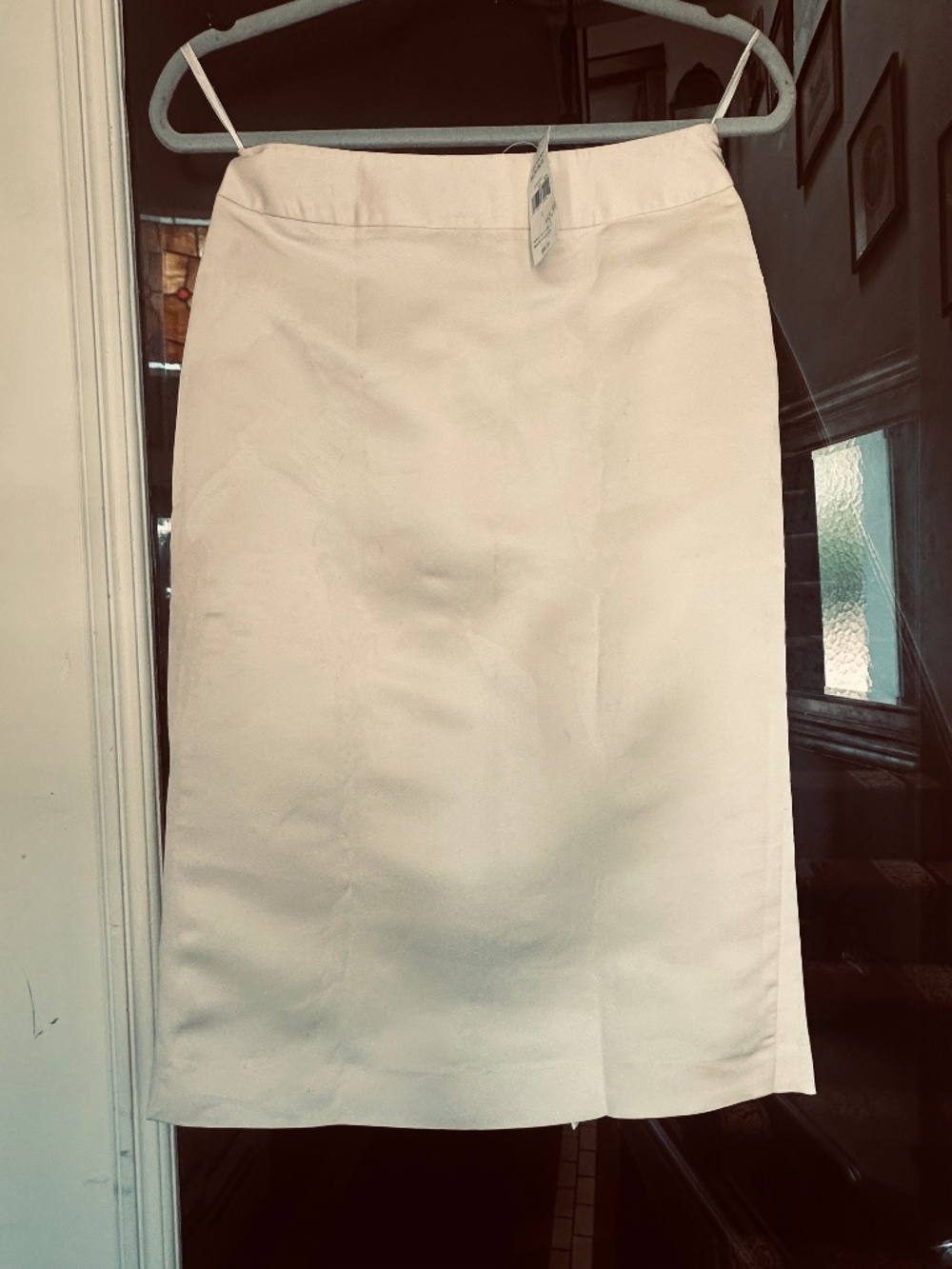 New Sateen Knee Length Banana Republic Pencil Skirt